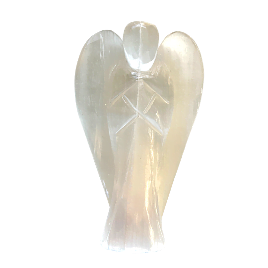 Selenite Angel 5 inches image 0