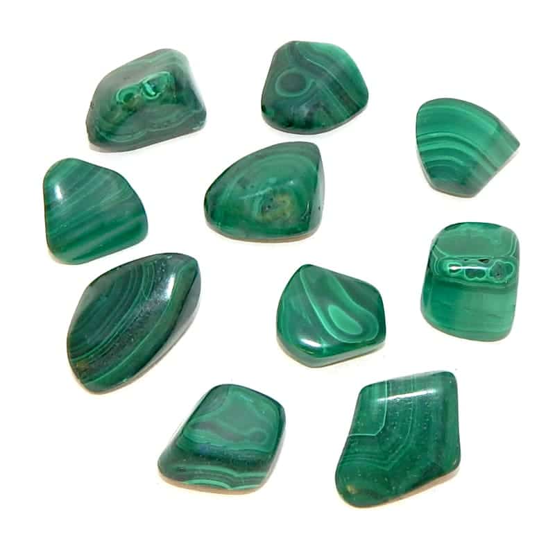 Malachite Tumbled Stone image 0