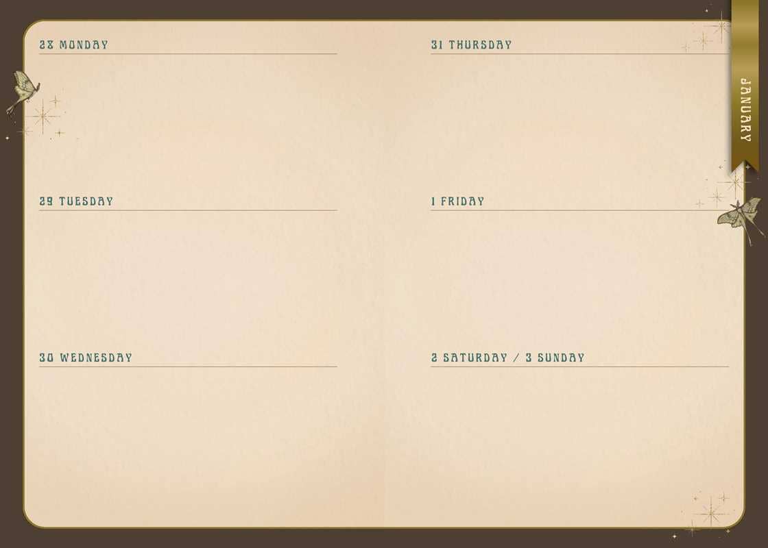 2027 Manifest Your Dreams Planner Calendar