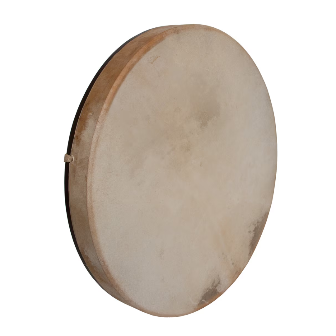DOBANI Pretuned Goatskin Head Wood Frame Drum 18" image 0