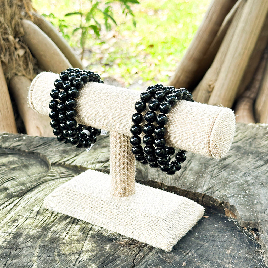 Black Onyx Bracelet 10mm image 2