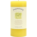 Positive Energy Big Pillar Candle Crystal Journey image 0