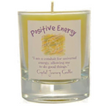 Positive Energy Crystal Journey Glass Filled Votive Soy Candle image 0