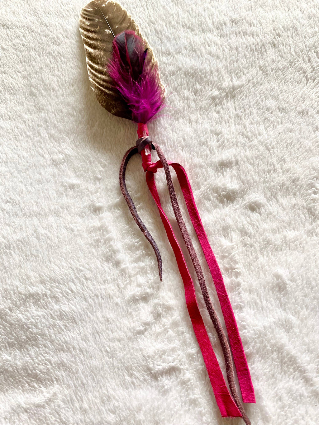 Smudging Feather Fan Bright colors