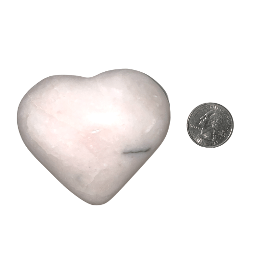 Pink Opal Heart image 1
