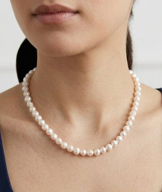 Natural Freshwater Pearl Necklace