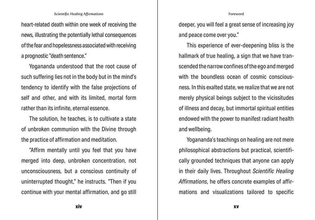 Scientific Healing Affirmations