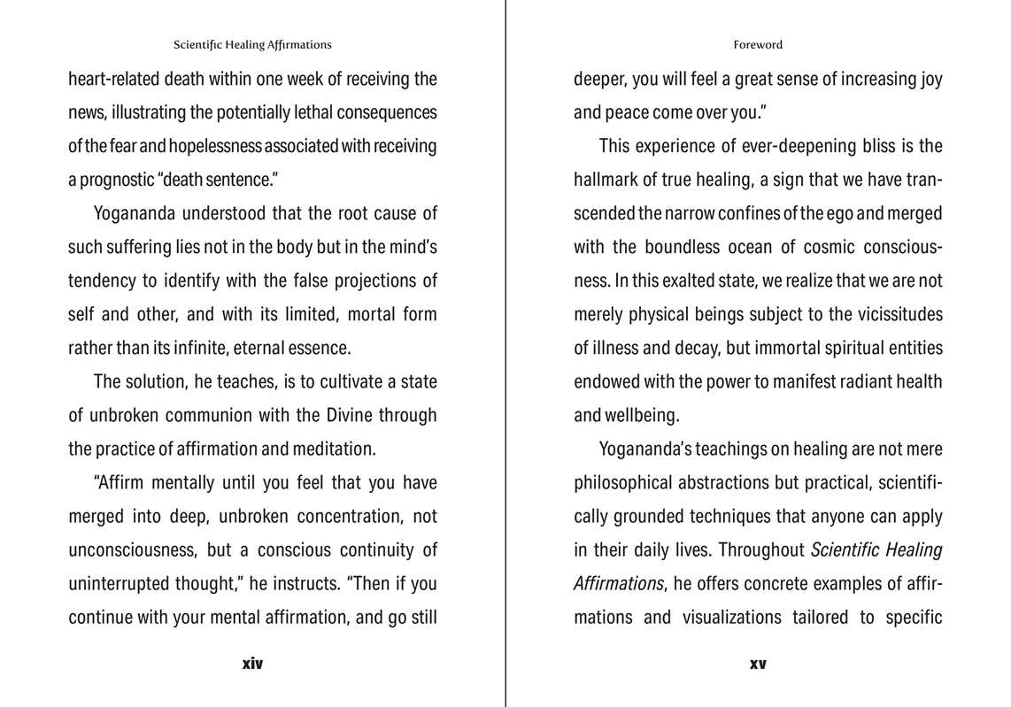 Scientific Healing Affirmations