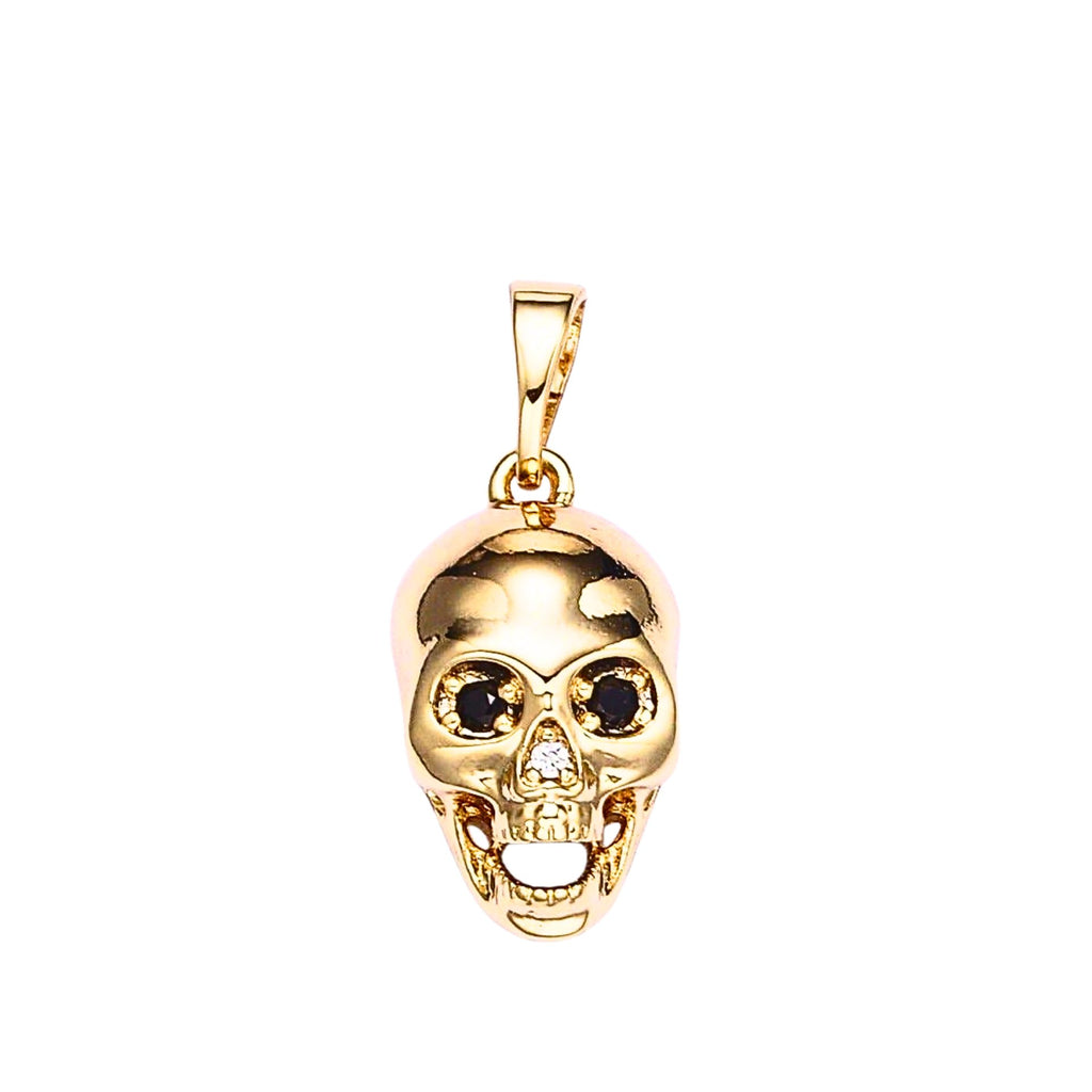 Skull Pendant Gold Filled