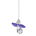 Amethyst Crystal Guardian Angel Suncatcher