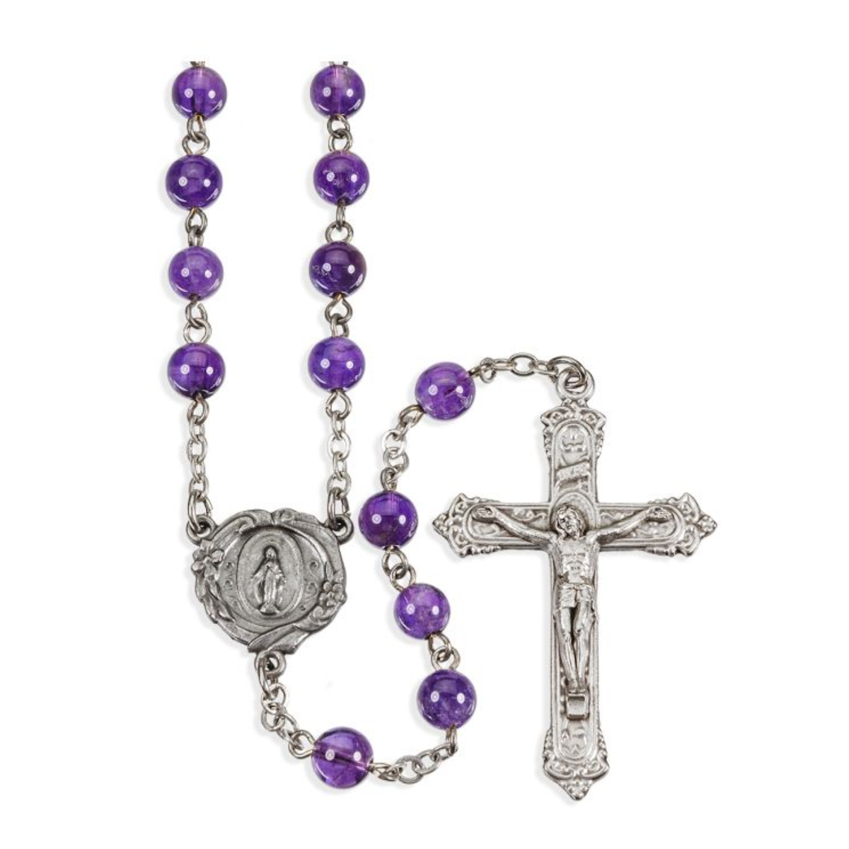 Amethyst Rosary Beads