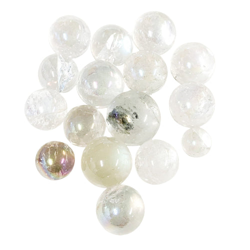 Angel Rainbow Aura Quartz Sphere image 0