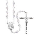 Aurora Borealis Rosary Beads