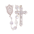 Aurora Borealis Rosary Beads 8mm
