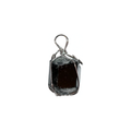 Black Tourmaline Wire Wrapped Pendant