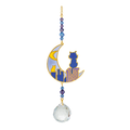 Cats on the Roof Crystal Dreams Suncatcher