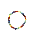 Chakra Bracelet 4mm for Small Wrist