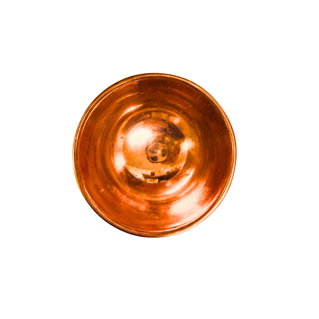 Copper Om Offering Bowl