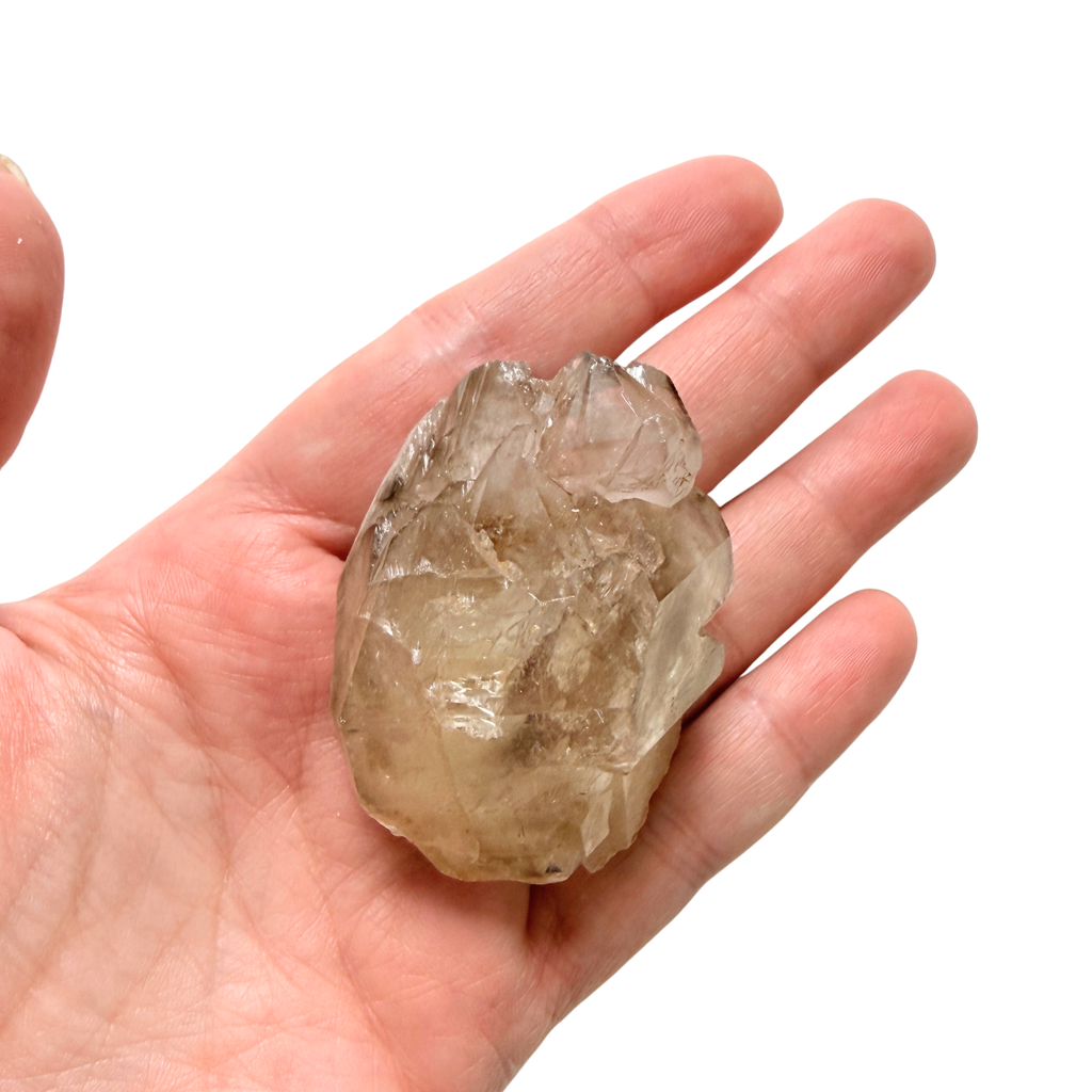 Small Elestial point on a hand for scale
