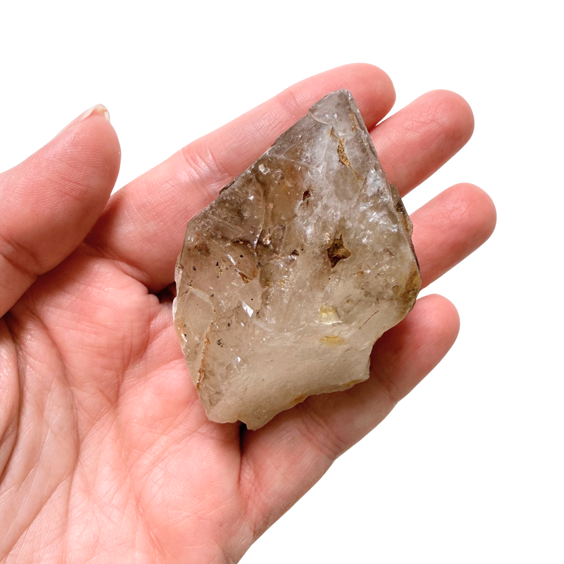 Small Elestial point on a hand for scale