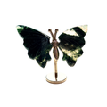 Green Moss Agate Butterfly