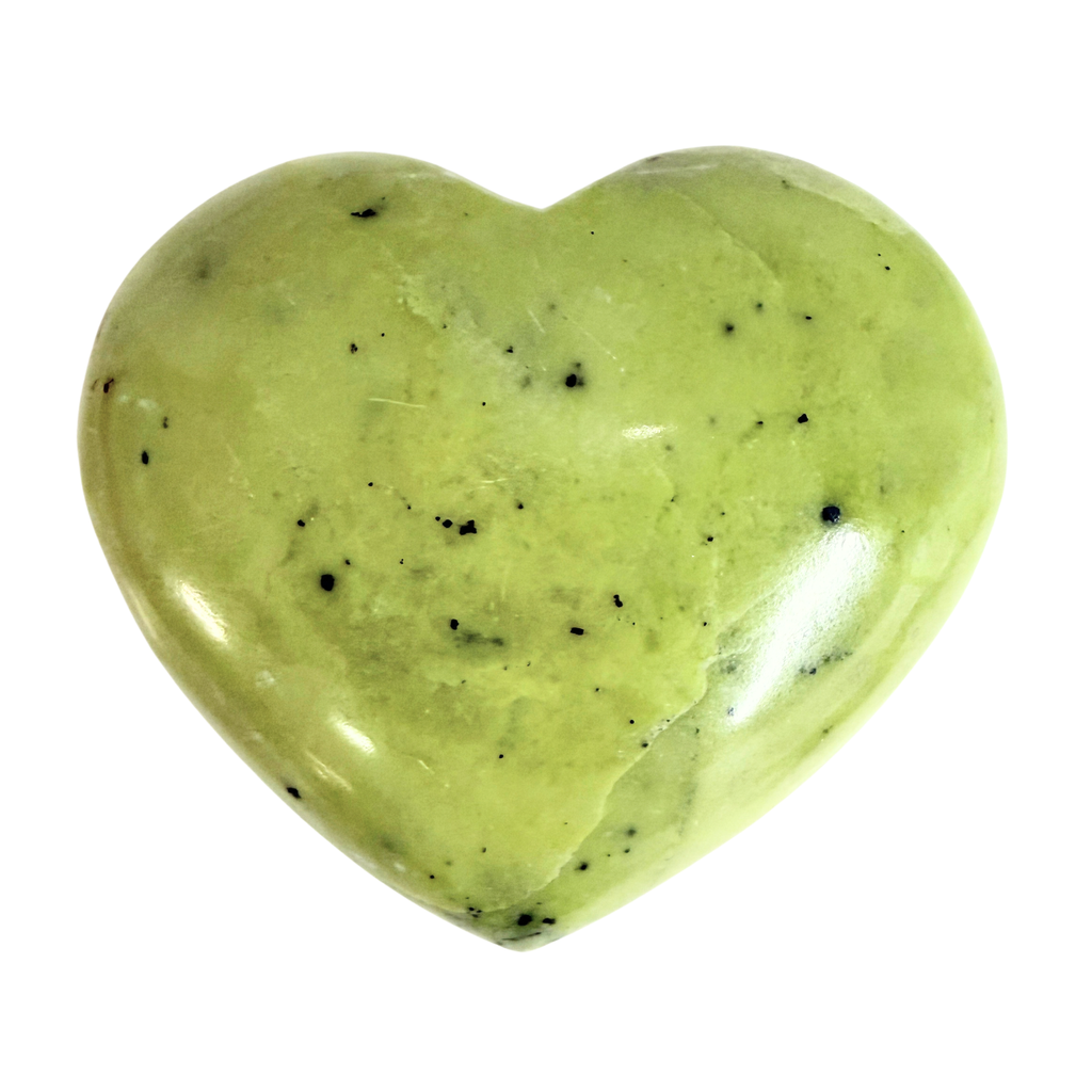 Healerite Heart on a white background
