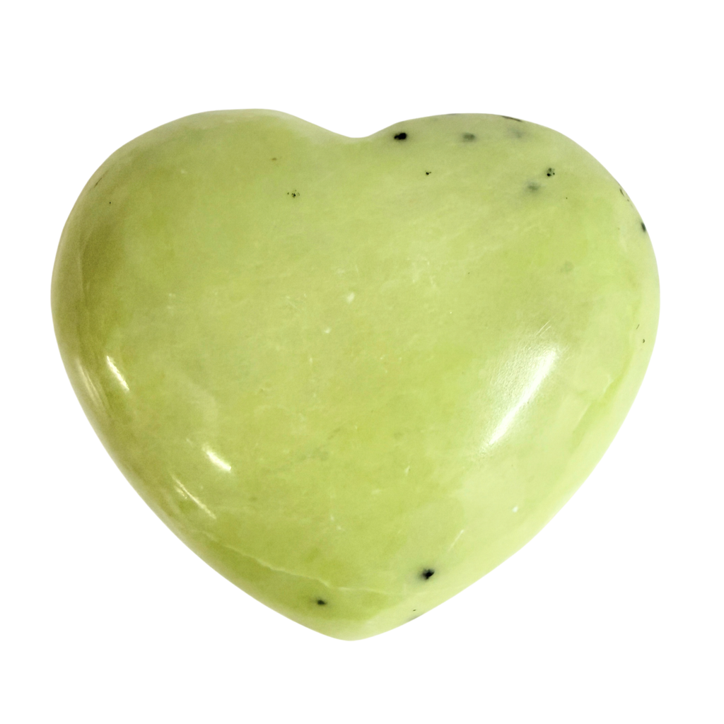 Healerite Heart on a white background