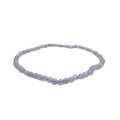 Labradorite Bracelet 4mm on a white background