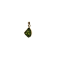 Moldavite Pendant Bezel Set in Sterling Silver