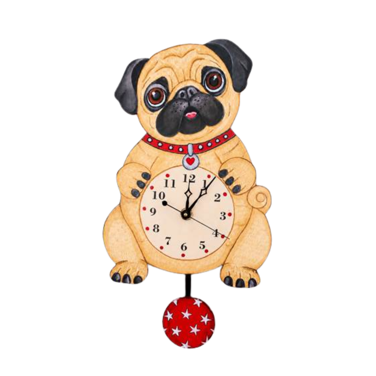 Pickles the Pug Clock