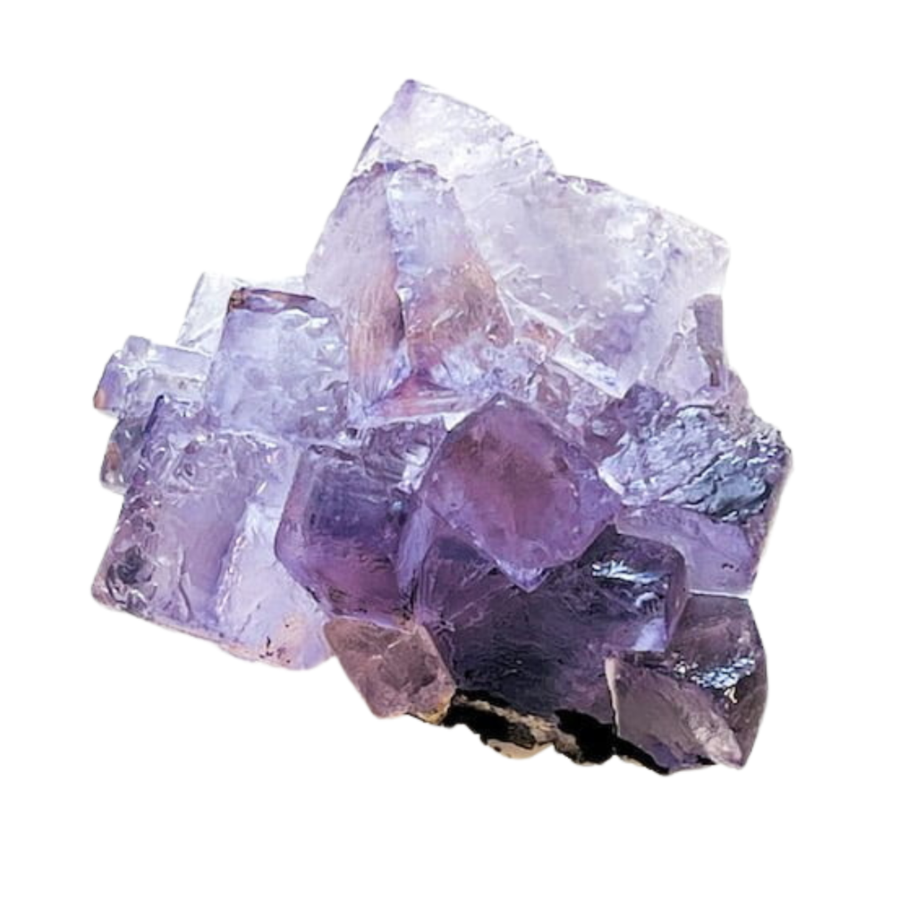 Moroccan Purple Fluorite Cluster
