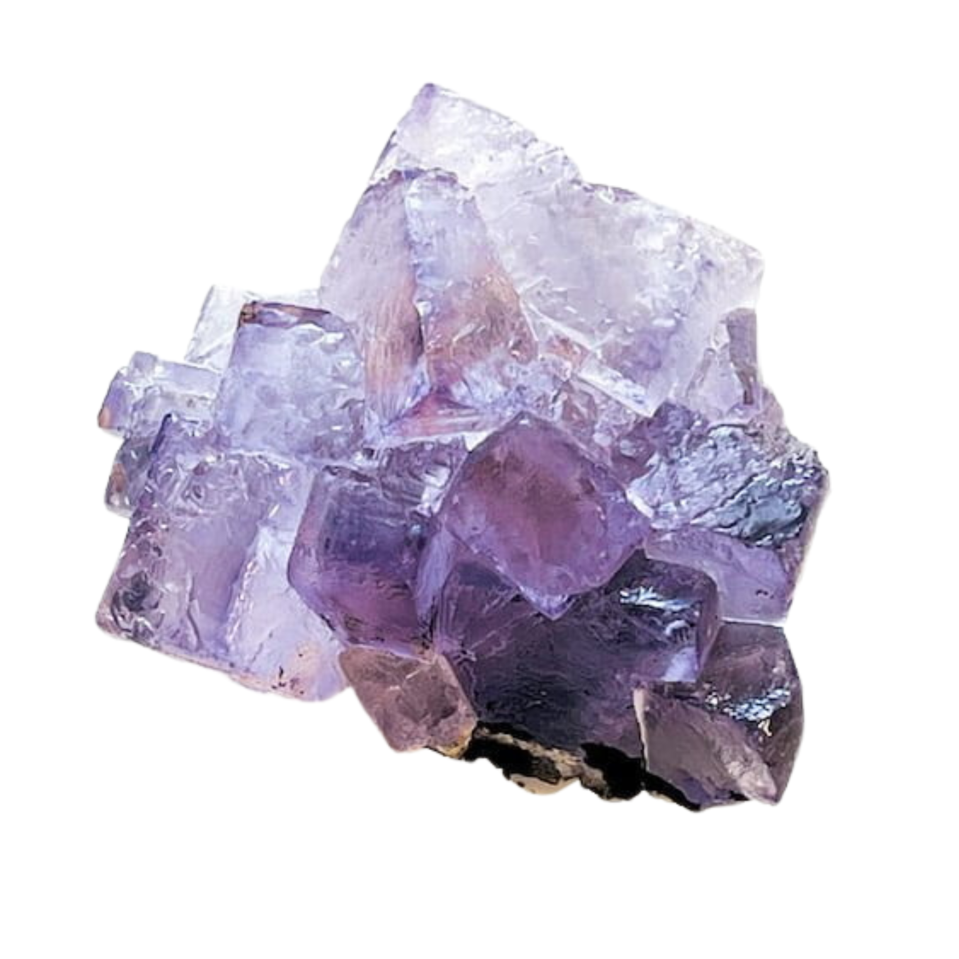 Moroccan Purple Fluorite Cluster