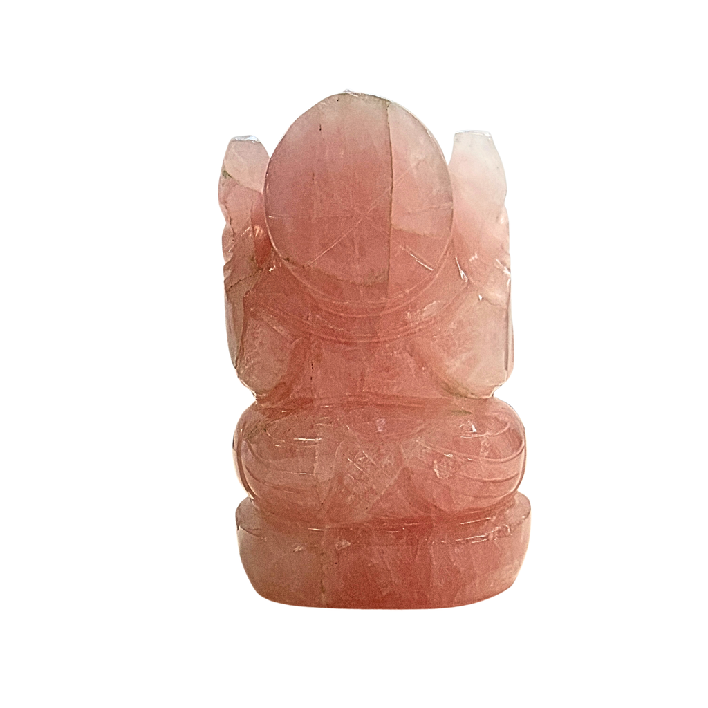 Rose Quartz Ganesha