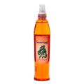 Sandalwood cologne spray bottle on a white background
