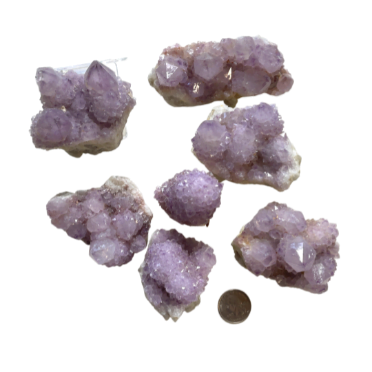 Spirit Quartz Druzy Amethyst 