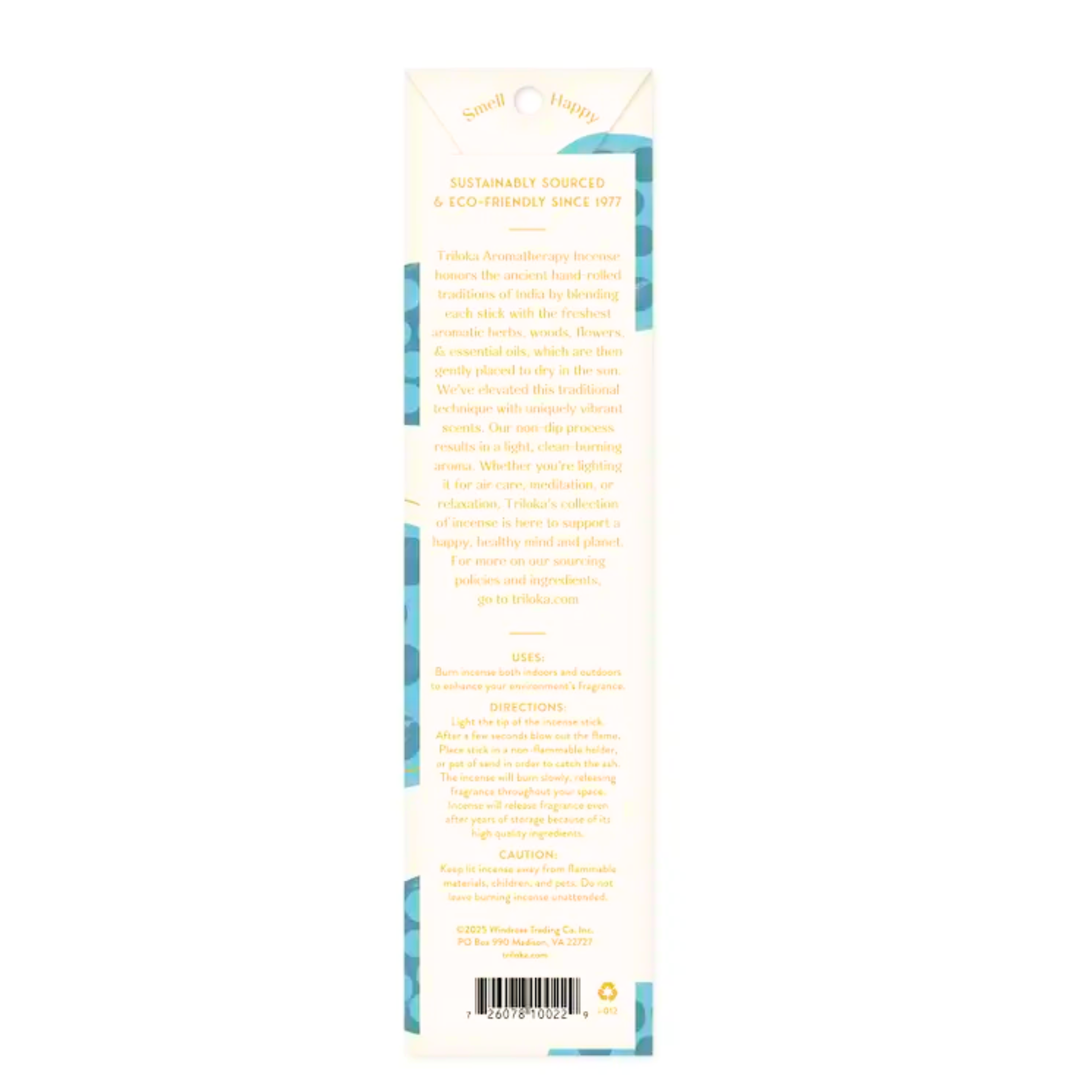Triloka Lotus Moon Hand Rolled Incense