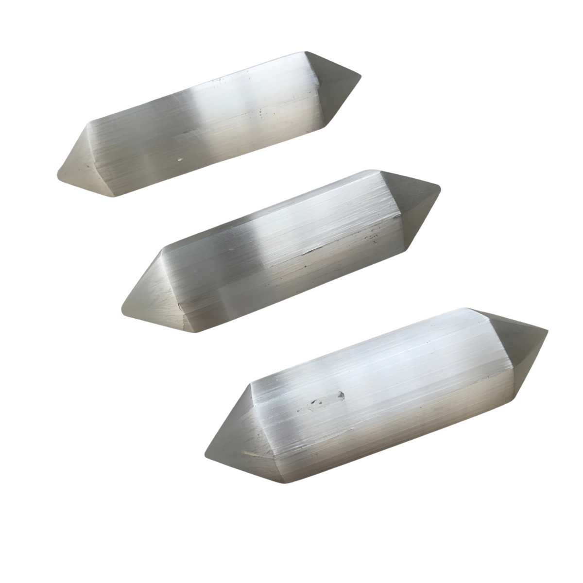 Selenite Point Double Terminated