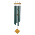 WINDCHIME EARTH VERDIGRIS 37"