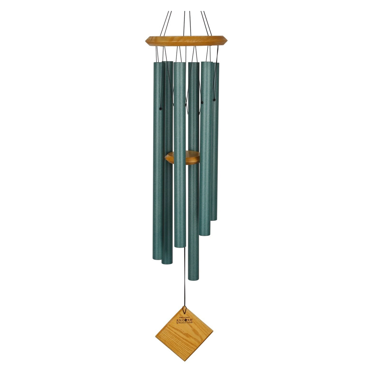 WINDCHIME EARTH VERDIGRIS 37"