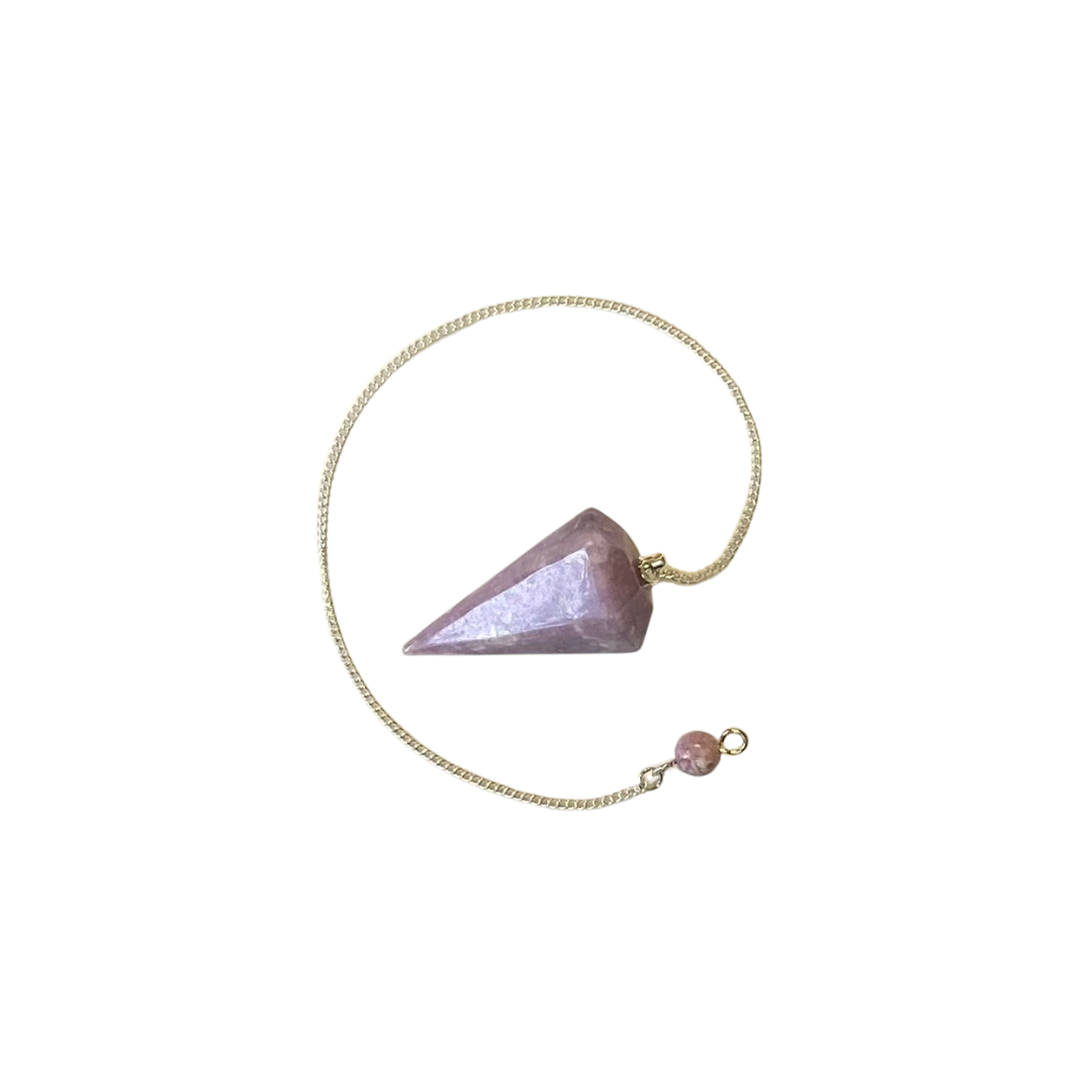 Lepidolite Pendulum image 0