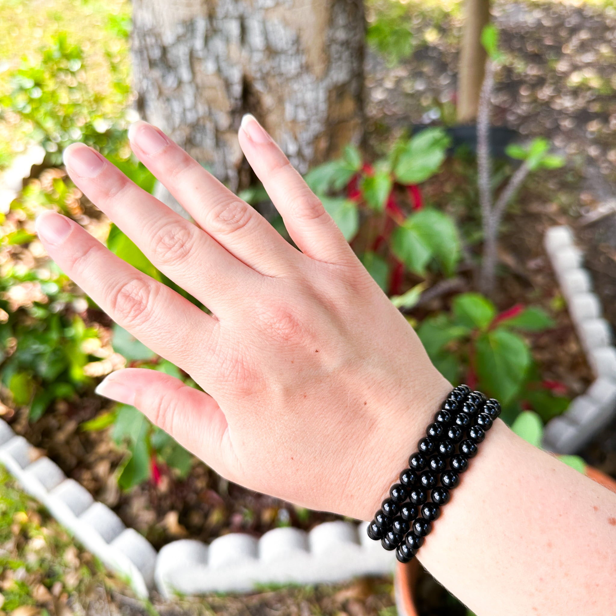 Black Onyx Bracelet 6mm image 3