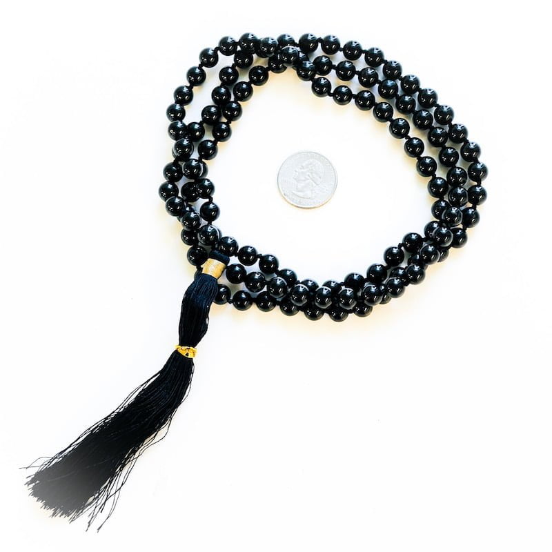 Black Tourmaline Mala image 2