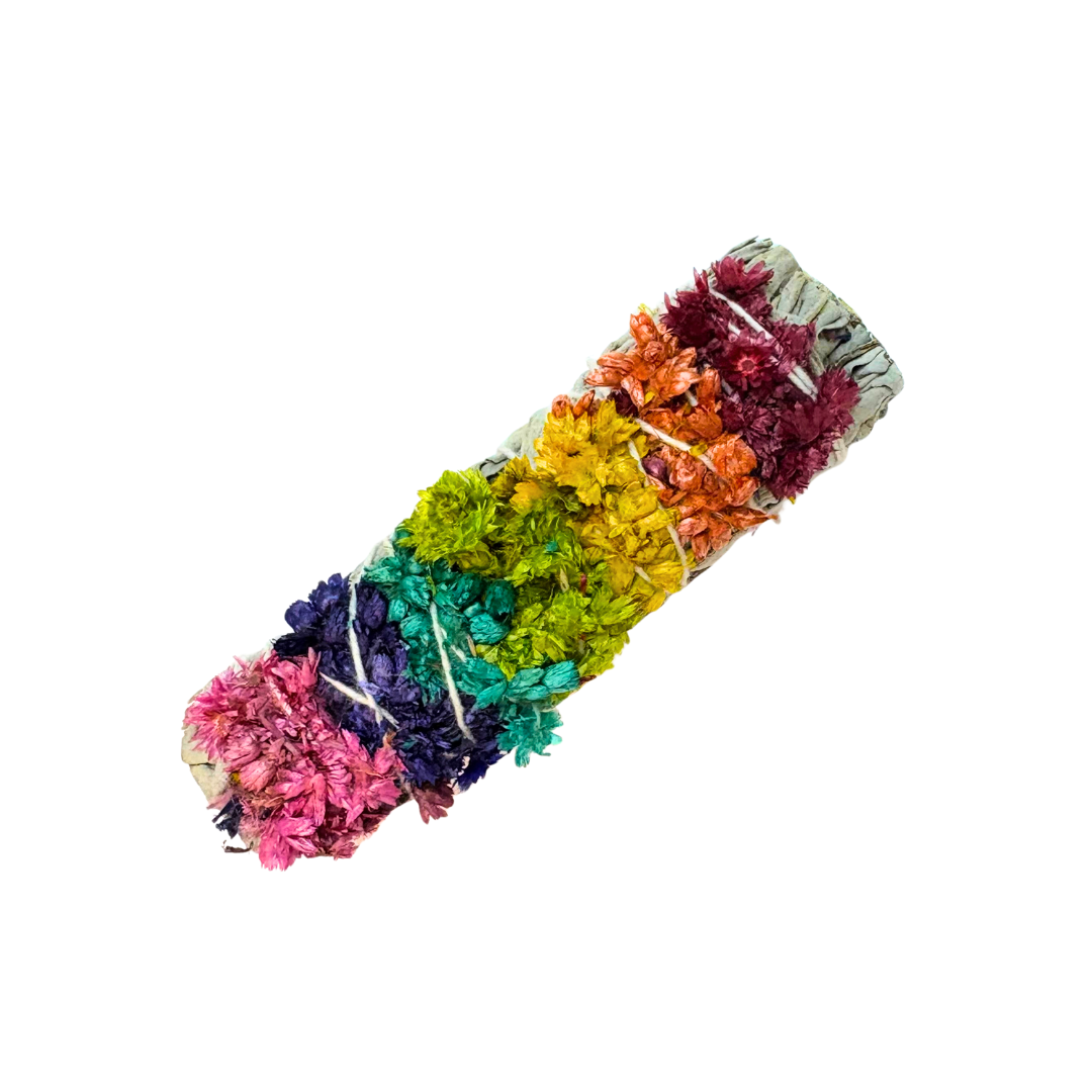 White Sage with Colorful Mullein Flowers 4" image 0
