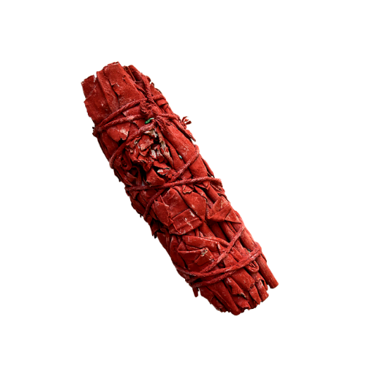 White Sage Smudge Stick with Dragon's Blood image 0