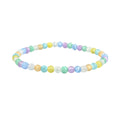 Selenite Rainbow Pastel 4mm Bracelet