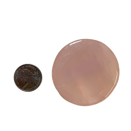 Rose Quartz Disk image 1