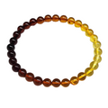 Natural Rainbow Amber Bracelet image 0