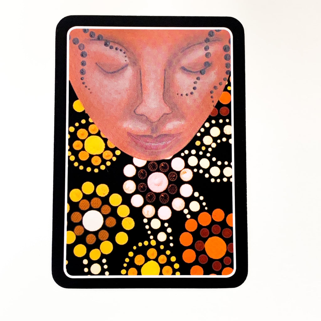 Aboriginal Dreamtime Oracle Cards: Card Illustration 