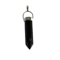 Black Tourmaline SS Power Pendant image 0