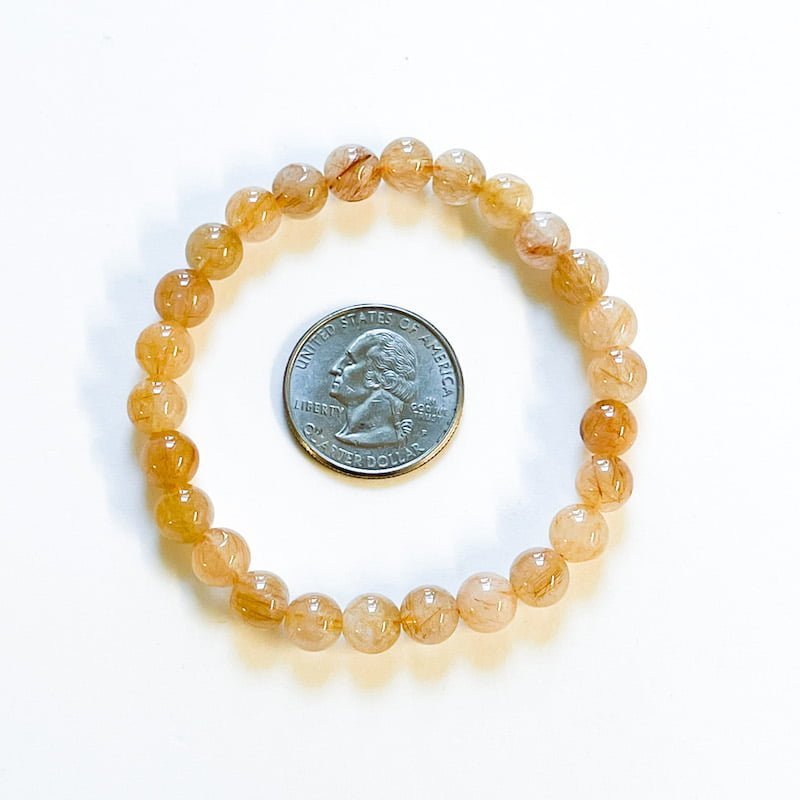 Copper Rutilated Bracelet image 1